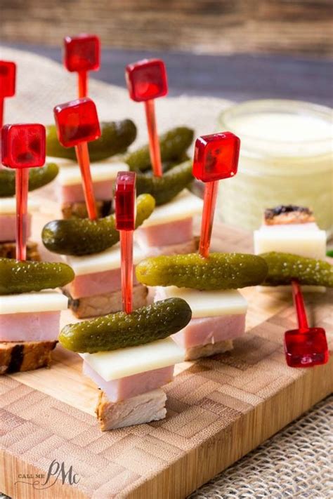 99 appetizer recipes perfect for any occasion. Cuban Sandwich on a Stick Appetizer | Cold appetizers, Fall appetizers, Finger food appetizers