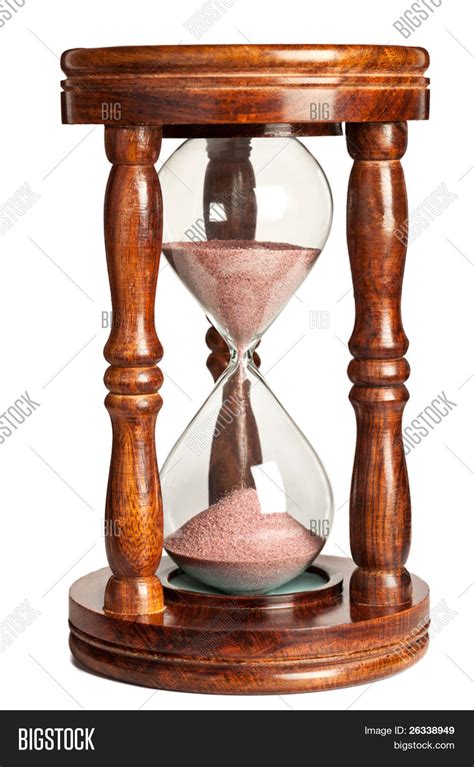 Hourglass Isolated On Image And Photo Free Trial Bigstock