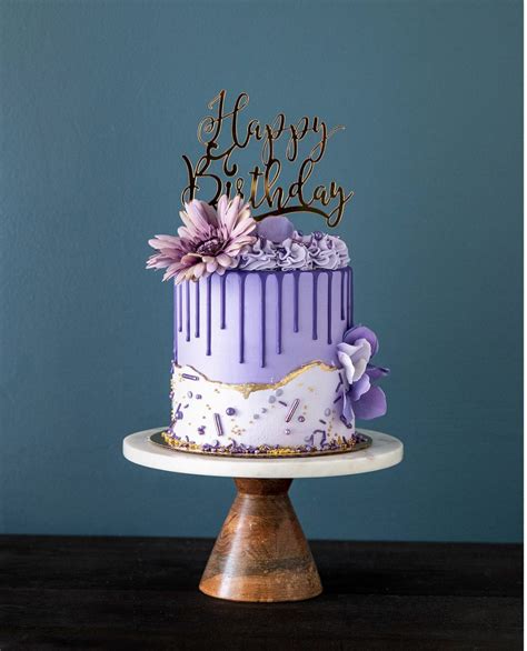 Purple Cakes Birthday Candy Birthday Cakes Special Birthday Cakes