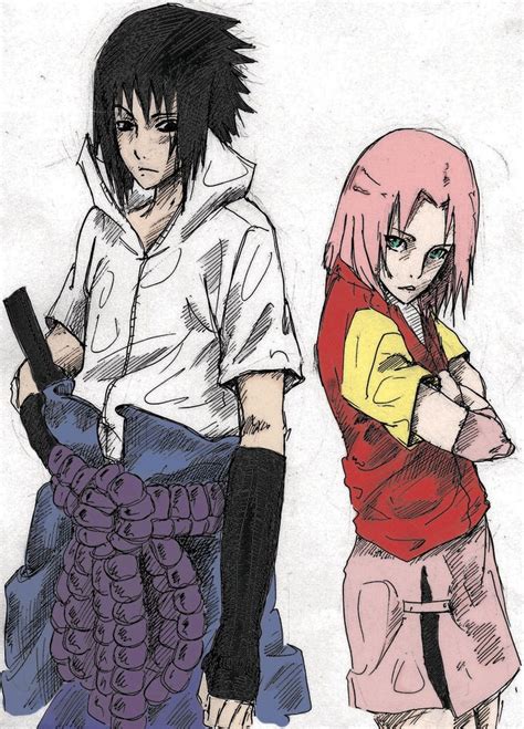 Sakura And Sasuke By Rosedestiny On Deviantart