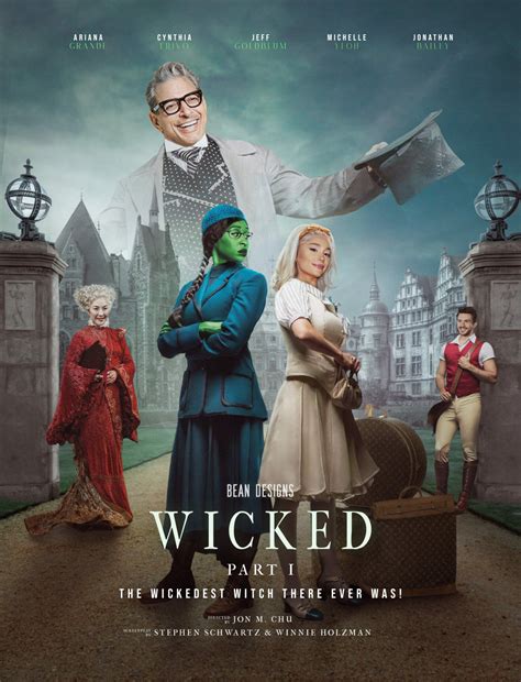 Wicked Concept Poster Poster By Beandesigns