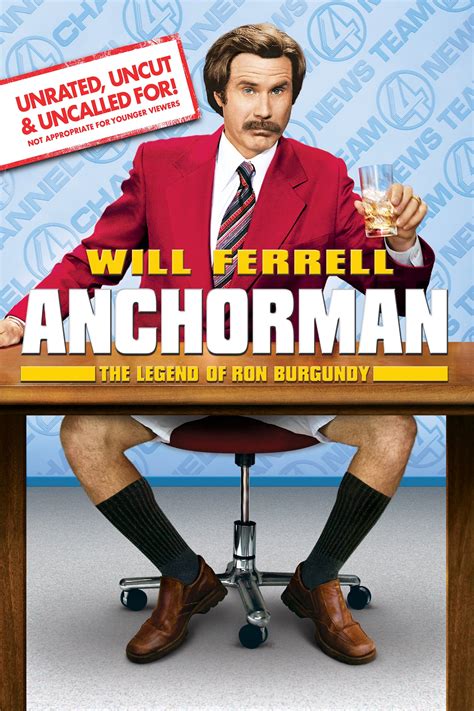 Anchorman The Legend Of Ron Burgundy 2004 Posters — The Movie