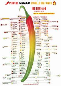 Scoville Chart Scoville Heat Units Pepper Chart Scoville Pepper