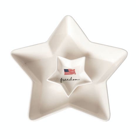 Americana Star Chip And Dip By Transpac