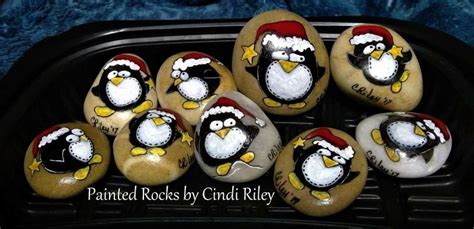 Christmas Rock Christmas Crafts Stone Rocks Stone Art Stone
