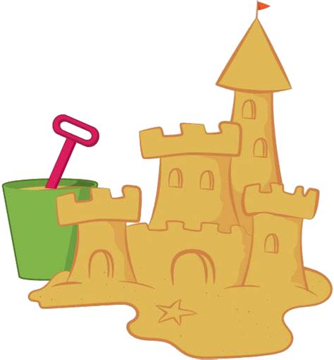 Download Hd Free Download Sand Castle Vector Clipart Sand Clip
