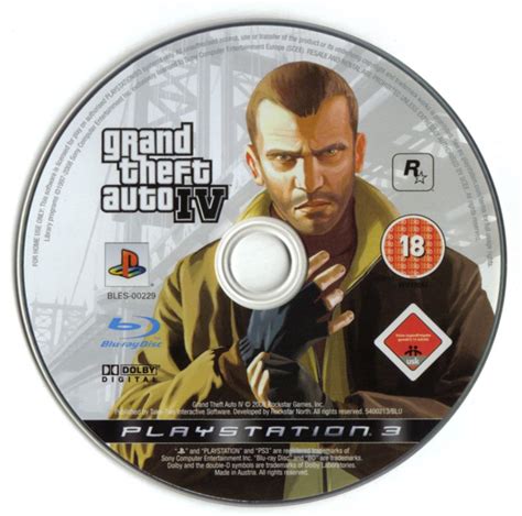 Grand Theft Auto Iv Cover Or Packaging Material Mobygames