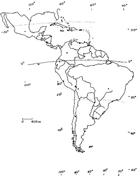 14 Latin America Map Worksheet