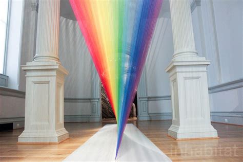 Artist Weaves Stunning Rainbows From 60 Miles Of Thread Uninspired
