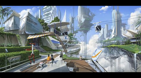Artstation City In The Clouds