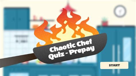 Chaotic Chef Quiz Prepay