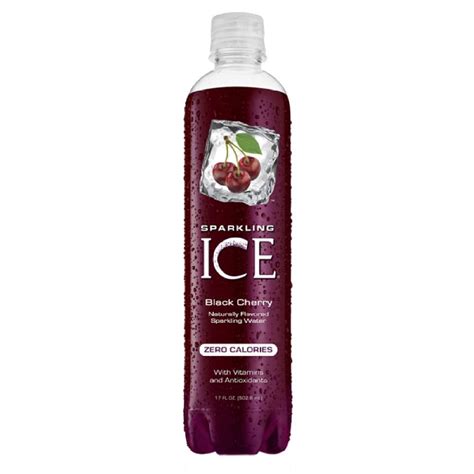 Sparkling Ice Black Cherry Flavored Sparkling Water No Calorie 17 Fl Oz