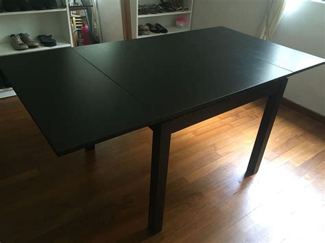Ikea Bjursta Extendable Dining Table Furniture And Home Living