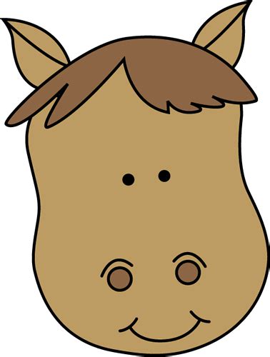 Cartoon Horse Head Clipart Best