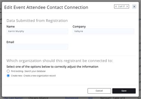 Matching Registrants To Contacts Growthzone