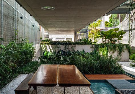 Urban Jungle Meets Modern Architecture In A Sao Paulo