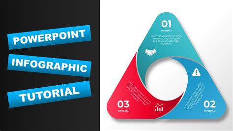 How To Make Triangle With Round Corners Infographic Powerpoint
