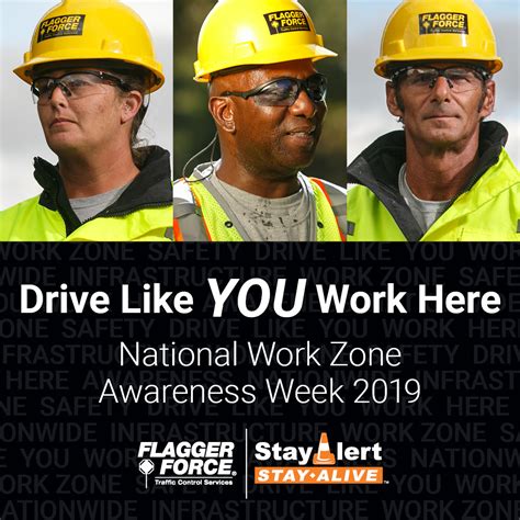 National Work Zone Awareness Week 2019 Recap Flagger Force