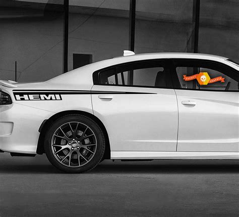 Dodge Charger Straight Rt Hemi Srt Decal Sticker Complete Graphics Kit