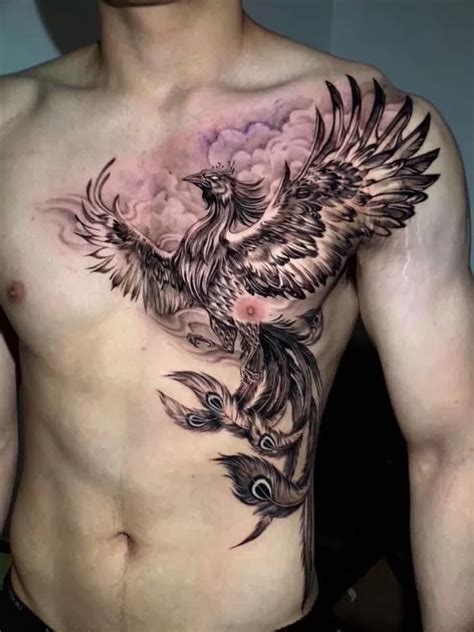 Discover More Than 72 Phoenix Chest Tattoo Best Vn