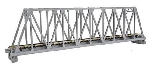 Kato 20 433 N Single Truss Bridge Silver Crazy Model Trains