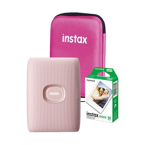 Fujifilm Instax Mini Link 2 Smartphone Printer Kit Soft Pink Orms