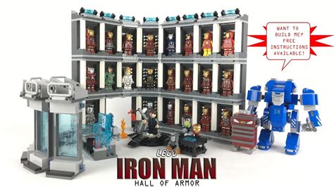 Lego Iron Man Collection Hall Of Armor Armory Vlrengbr