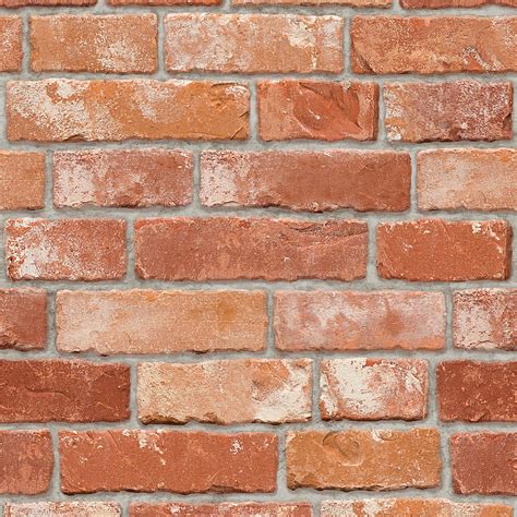 Brick Pattern Contact Paper Prepasted Wallpaper Wall