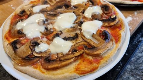 Pizza De Champiñon Casera ¡deliciosa Pizza De Champiñones Para Cualquier Ocasión Youtube