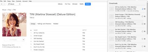 Tini Tini Martina Stoessel Deluxe Edition Itunes Plus M A Itd Music