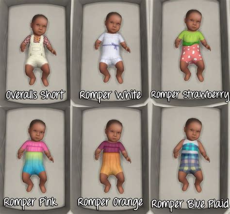 Default Baby Skins And Outfits Sims Baby Sims 4 Toddler Sims 4 Body Mods