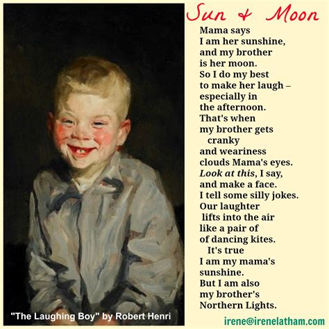 Live Your Poem Artspeak Portraits Poem Sun And Moon