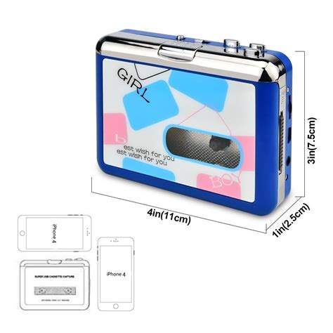 Lettori Audiocassette Elettronica Walkman E Convertitore Di