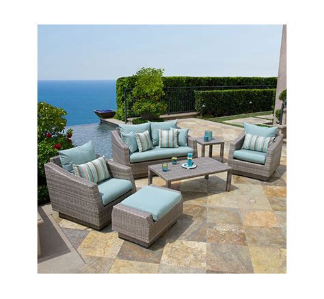 Treat yourself to one of the best rattan garden furniture sets amazon has to offer. Amazon.com : RST Brands 4-Piece Cannes Sectional and Conversation Table Patio Furniture Set ...