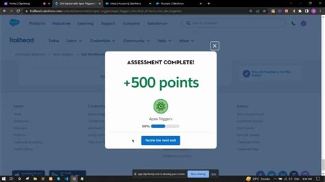 Get Started With Apex Triggers Salesforce Trailhead Challenge Youtube