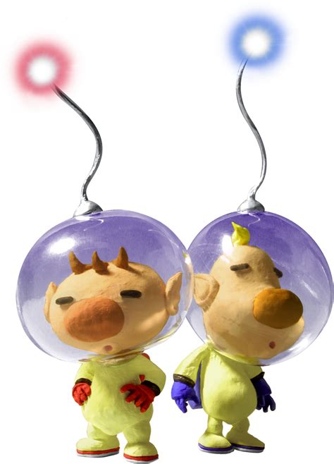 Image Olimar And Louie Pikmin 2png Fantendo Nintendo Fanon