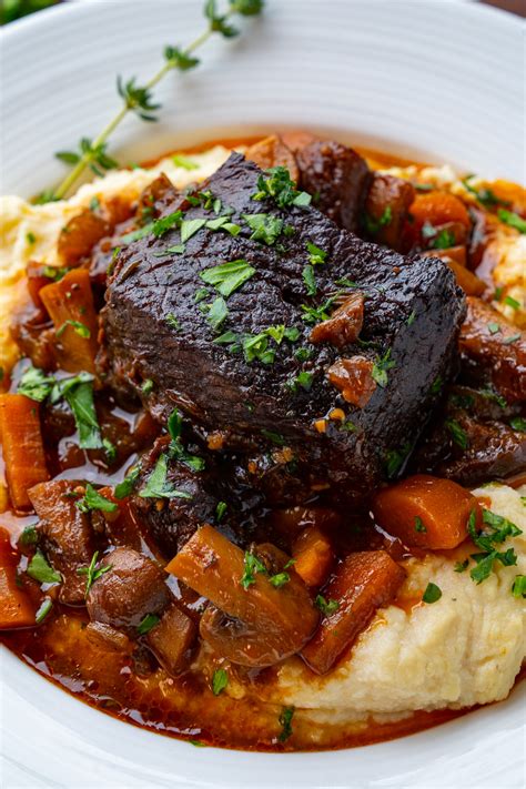 French Style Braised Short Ribs | Recipe | Braised short ribs recipe