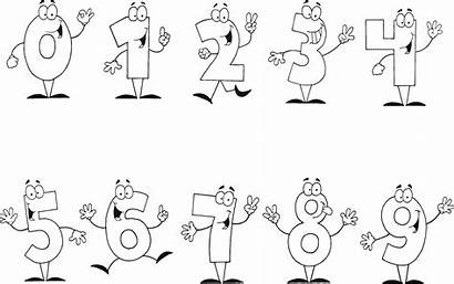 Coloring Pages Numbers Number Printable