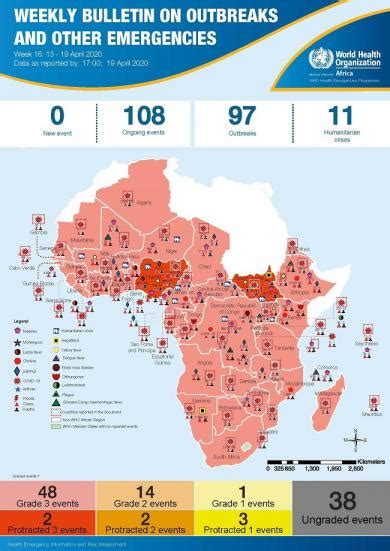 Outbreaks And Emergencies Bulletin Week 16 13 19 April 2020 Who Regional Office For Africa