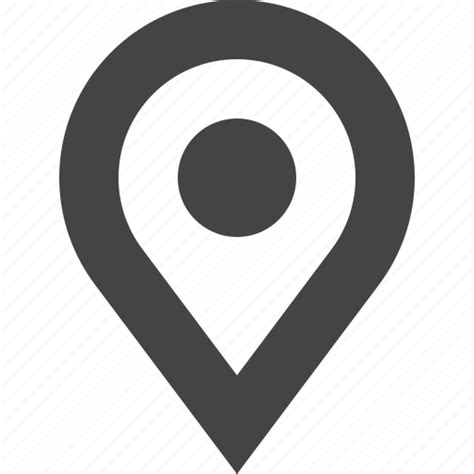 Geography Location Pin Icon