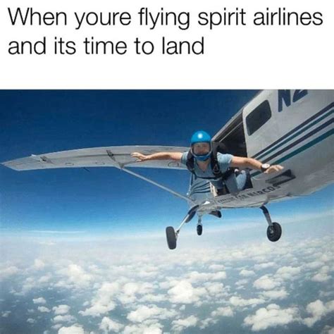 Spirit Airlines Meme Discover More Interesting Airlines Airplane Boarding Fly Memes Https