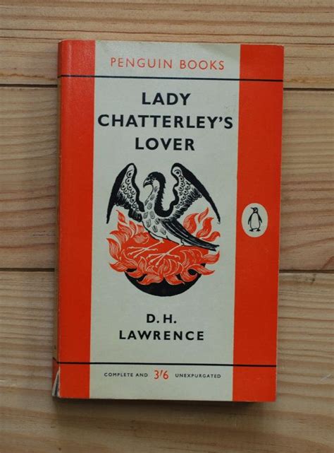 Vintage Penguin Book Lady Chatterleys Lover By D H Etsy Penguin Books Covers Penguin Book