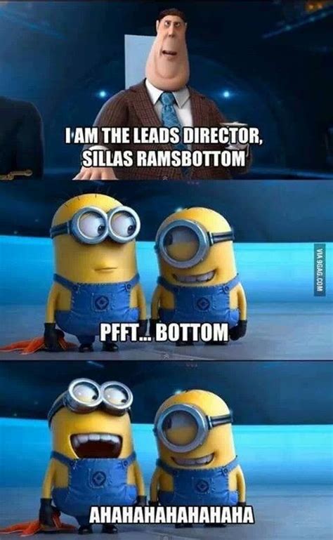 Pfft Bottom Funny Minion Pictures Minions Funny Funny Minion Quotes