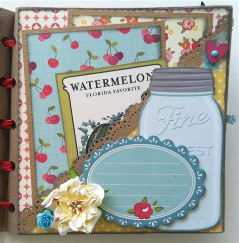Two Crazy Crafters May 15 Crafting A Farm Fresh Mini Album Crafts