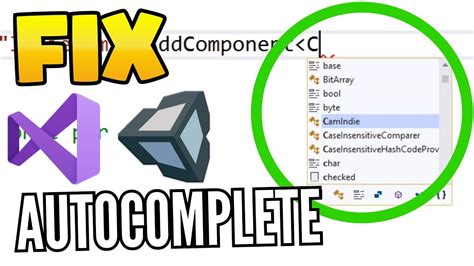 Fix Visual Studio AUTOCOMPLETE For Unity 2023 And 2022 2021 2020