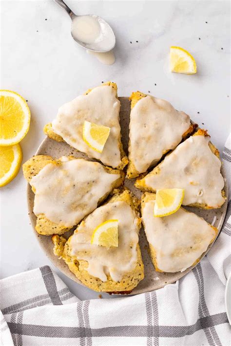 Keto Scones With Lemon And Chia Seeds Diabetes Strong