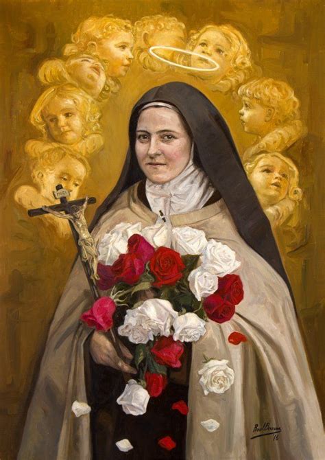 The Little Flower St Therese De Lisieux St Therese Of Lisieux