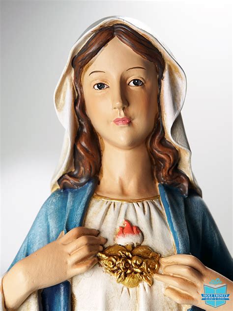 Immaculate Heart Of Mary Statue Holy Trinity Catholic Books And Ts