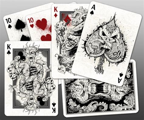 Creepy Deck When The Imagination Produces Monsters Max Playing Cards