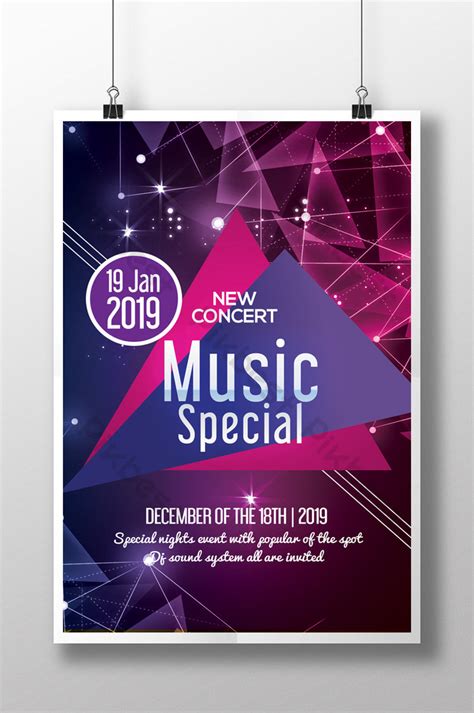 Music Band Concert Poster Templates Psd Free Download Pikbest